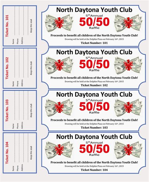 Make Your Own Raffle Tickets.